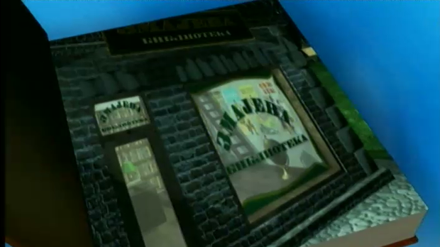 Змајева библиотека:	Књига која хода