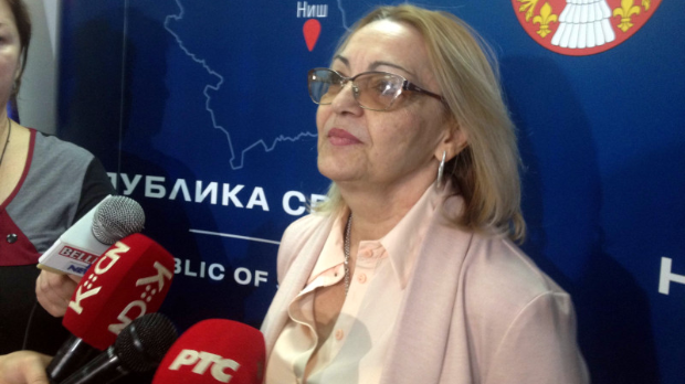 Ромкиње на скупу против насиља у породици