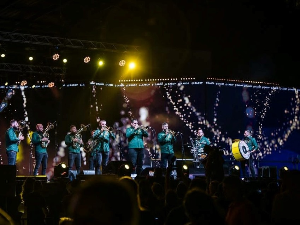 62. Драгачевски сабор у Гучи-Дејан Лазаревић и Дејан Петровић, колаж