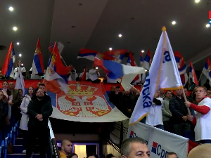 Српска листа на завршној конвенцији у Звечану: Сутра гласамо за опстанак Срба на КиМ