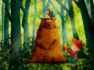 Добро јутро децо: Медведица и послужавник