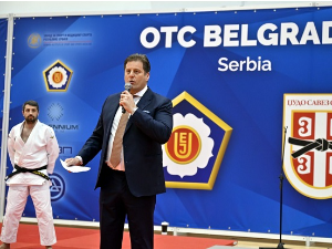 Потпредседник Џудо савеза Србије Стојан Вујко свечано отворио ОТЦ у Београду