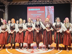 Фолклорна манифестација "Разиграна младост" у Љубљани Фолклорна манифестација "Разиграна младост" у Љубљани