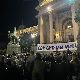 Скуп подршке рањеном у нападу испред Скупштине Србије (РТС) Скуп подршке рањеном у нападу испред Скупштине Србије