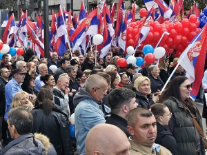 Скупови и шетње против блокада у Пожаревцу, Краљеву и Врању (Фото: Танјуг) Скупови и шетње против блокада у Пожаревцу, Краљеву и Врању