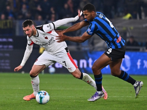 Милан и Аталанта поделили бодове (EPA-EFE) Милан и Аталанта поделили бодове