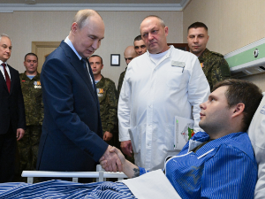 Путин потврдио: Украјинска војска опкољена у Купјанску и Красноармејску (Sputnik, Kremlin Pool Photo via AP/Tanjug / Kristina Kormilitsyna) Путин потврдио: Украјинска војска опкољена у Купјанску и Красноармејску