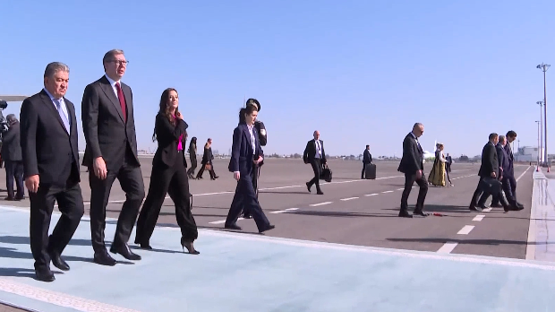 Вучић стигао у Самарканд, учествује на Генералној конференцији Унеска Вучић стигао у Самарканд, учествује на Генералној конференцији Унеска