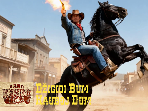 Бане Ексер и Каубоји објавили спот за песму "Џигиди бум - каубој дум"