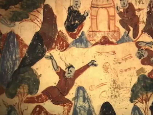 Пећина Могао: Бојене скулптуре