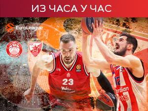 Звезда против Олимпије за опстанак у плеј-ин зони