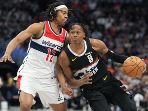 Јокић и Вукчевић из првог реда гледали Маријеву симултанка и нови тријумф Денвера