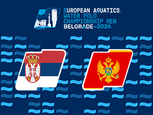 Ватерполо - ЕП: Србија - Црна Гора