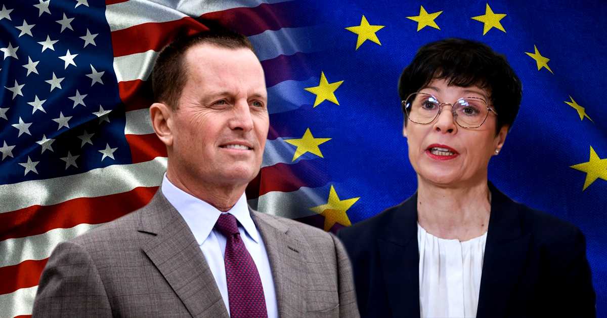 Гренел поручио Марти Кос: Србија не треба да следи европски већ амерички пут развоја, Европа је у проблему