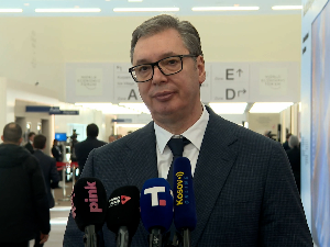 Председник Вучић из Давоса: Имао сам важан састанак са Орбаном