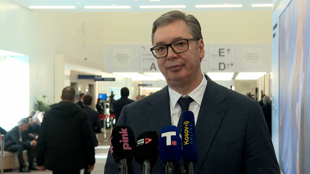Председник Вучић из Давоса: Имао сам важан састанак са Орбаном