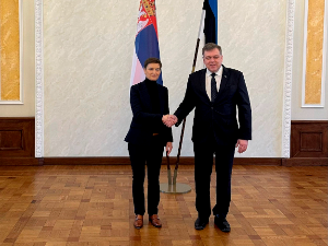 Брнабић у Талину: Радићемо на већем разумевању и зближавању Србије и Естоније