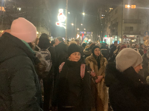 Бојкот наставе студената Филозофског факултета у Новом Саду, скупови подршке у Краљеву и Лесковцу