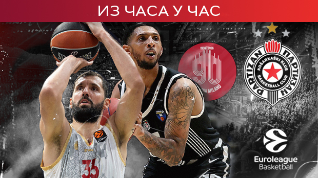 Партизан у Милану пред добром приликом за трећи тријумф заредом