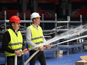 Почело пуњење базена у 