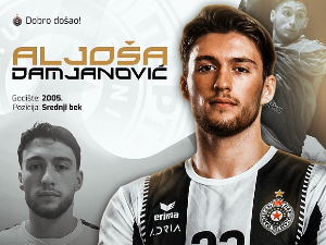 Аљоша Дамјановић потписао дугорочни уговор са Партизаном