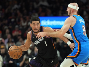 Букер тројком срушио НБА првака - Оклахома допустила Финиксу велики преокрет