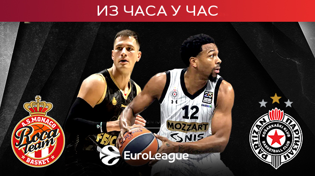 Партизан против Монака за бег са дна Евролиге