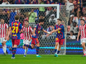 Фудбалери Барселоне "петардом" против Атлетик Билбаа изборили финале Суперкупа