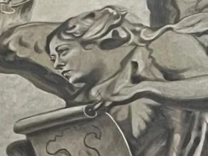 Анђео са лицем Ђорђе Мелони – фреска у римској цркви изазвала политичку и институционалну буру