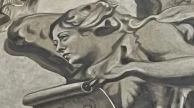 Анђео са лицем Ђорђе Мелони: фреска у римској цркви изазвала политичку и институционалну буру