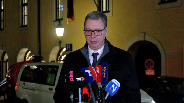 Вучић из Минхена: Урадићемо све да напредујемо на путу ка ЕУ; Највећа претња војни савез Тиране, Приштине и Загреба 