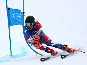 Алекса Томовић 47. у велеслалому на Зимским олимпијским играма