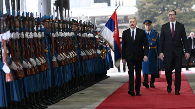 Председник Алијев у званичној посети Београду, у току седница Савета за стратешко партнерство