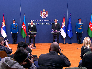 Вучић: Градићемо са Азербејџаном гасну електрану; Алијев: Спремни смо да уложимо значајне своте у Србију