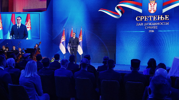 Уручена одликовања поводом Дана државности; Вучић: Сретење спаја три традиције српског народа - веру, витештво и уставотворност