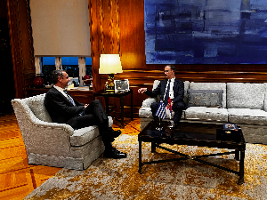 Мацут у дводневној посети Грчкој, састао се са Мицотакисом