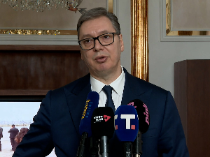 Вучић из Индије: Пленковић ми је рекао да савез са Албанцима није усмерен против Србије