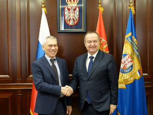 Дачић са Боцан-Харченком о унапређењу сарадње у области унутрашњих послова