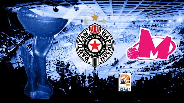 Борба за финале Купа Кораћа: Мега за пето, Партизан за треће узастопно