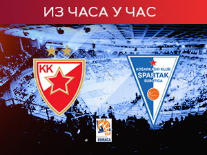 Звезда и Спартак за финале Купа Кораћа
