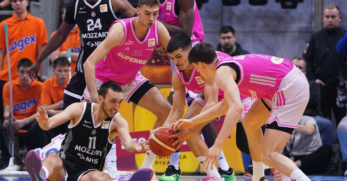 Сензација у Нишу: Мега је у финалу Купа Кораћа - пораз Партизана од којег бриде образи 