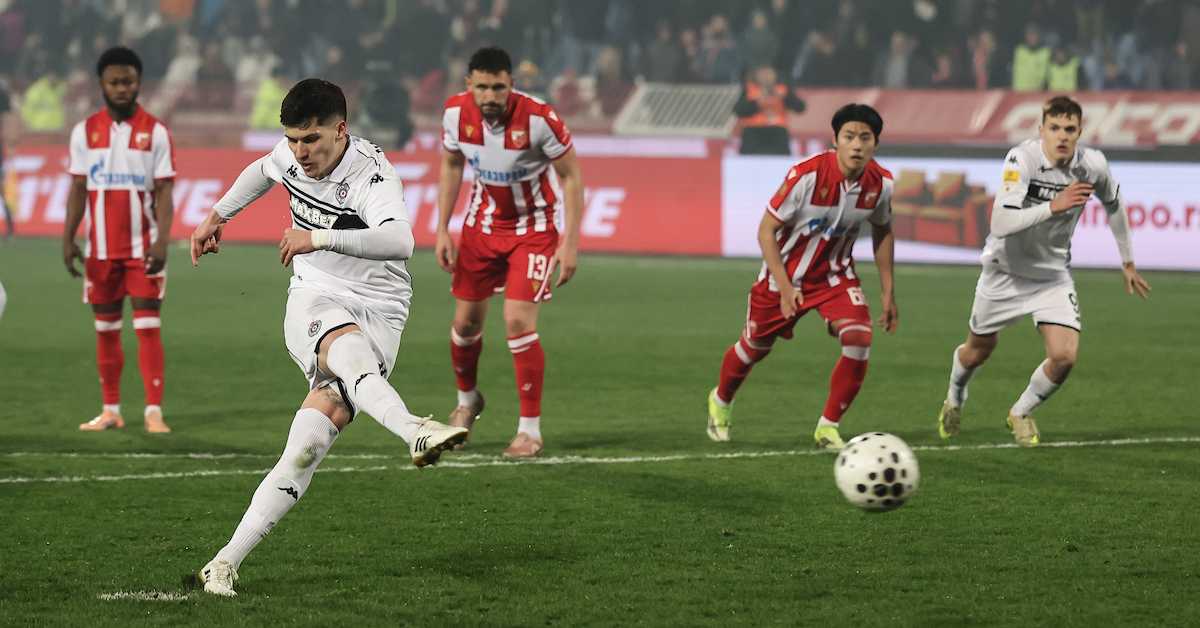 Звезда убедљива у 178. "вечитом дербију", Партизану срећа окренула леђа