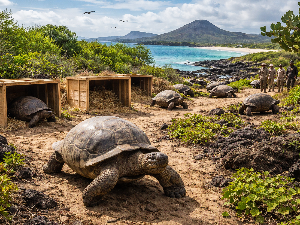 После скоро два века, џиновске корњаче се вратиле на галапагоско острво