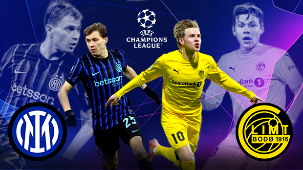 Интер пред тешким изазовом, Боде Глимт брани два гола предности на 