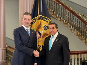 Ђурић са изаслаником председника САД: Србија конструктиван фактор мира у Европи