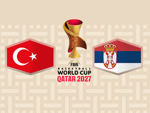 Кошарка - Кв. за СП 2027: Турска - Србија