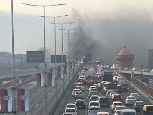 Гори аутомобил на Газели