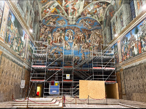 Почела рестаурација Микеланђеловог „Страшног суда“ у Сикстинској капели