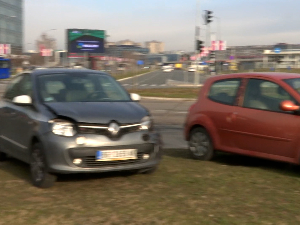 Ланчани судар на Новом Београду, троје повређених