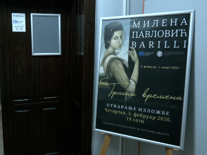 Лесковац: Отворена изложба Милене Павловић Барили